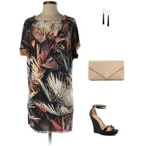 Sale! Anthropologie Multi Color Shift Dress